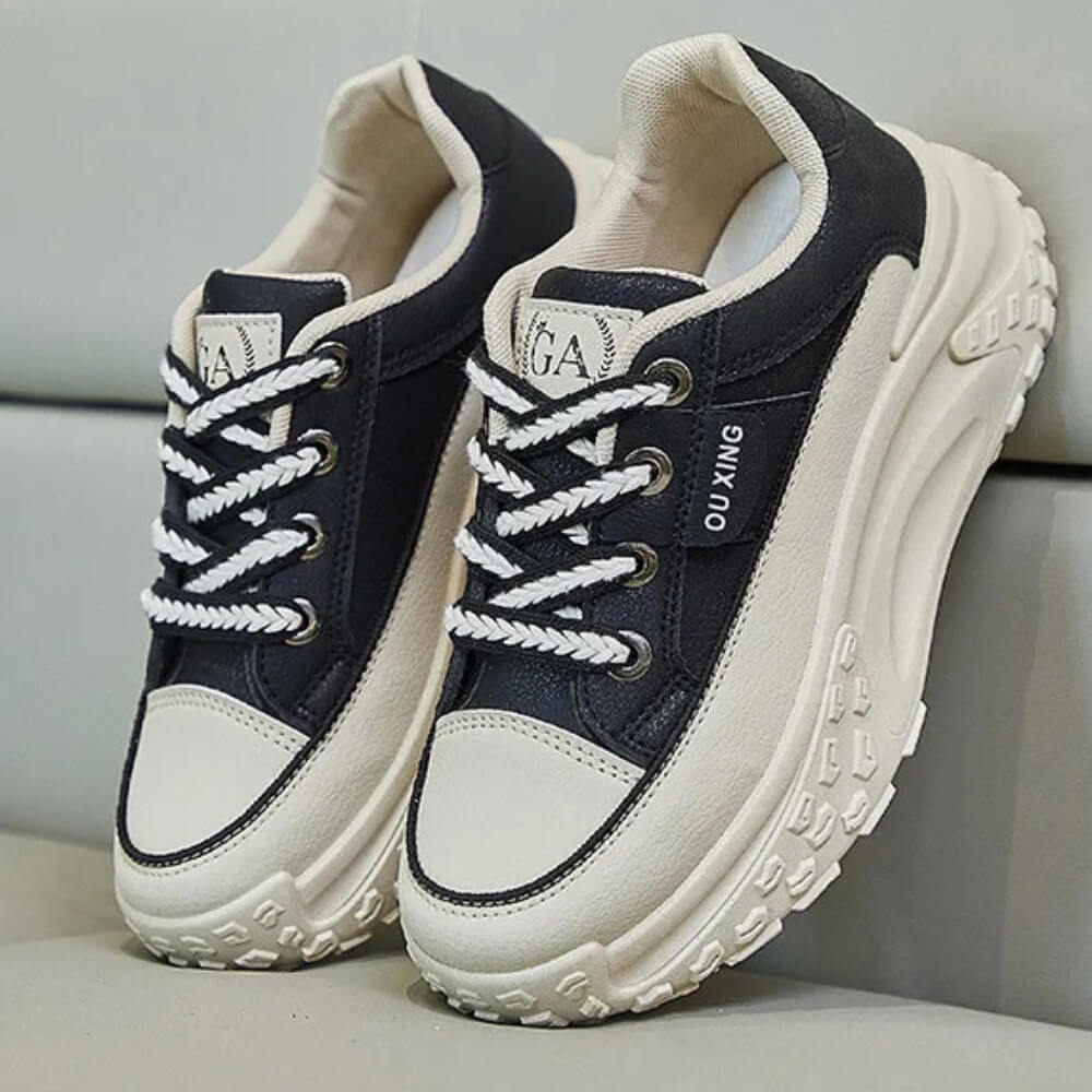 Milano™ - Komfortable sneakers med høy såle