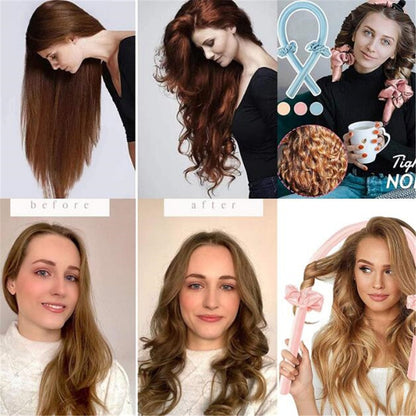 Uanstrengt bølger: No-Heat Ribbon Hair Curlers